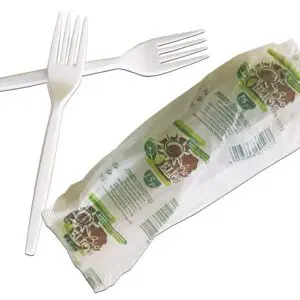 Forchette compostabili